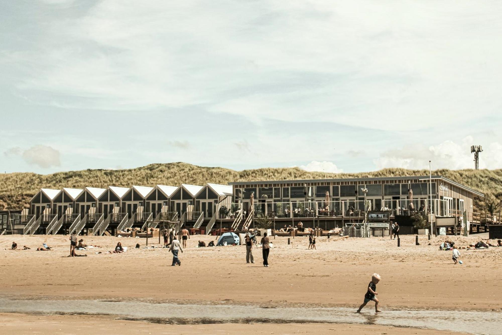 Strandhuisjes Zoomers Aan Zee Castricum Exterior foto